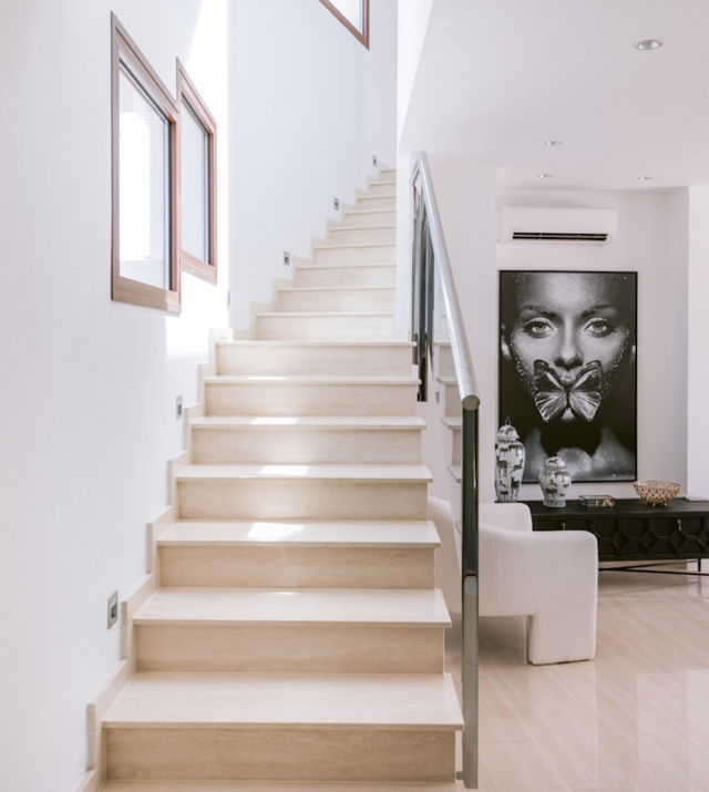 Resa Estates Ibiza villa for sale te koop sant jordi modern stairs.jpg